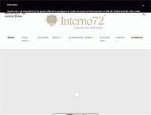 Tablet Screenshot of interno72.it